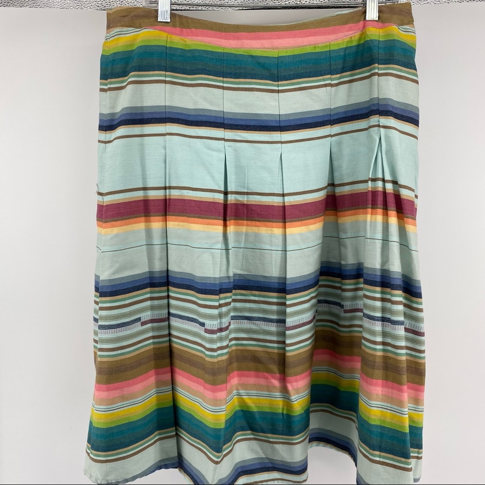 Tasha Polizzi Large Serape Stripe Western Skirt